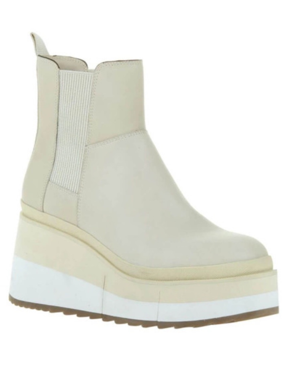 Naked Feet Platform Chelsea Booties